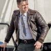 The Devil All The Time Sebastian Stan Bomber Leather Jacket The Devil All The Time Sebastian Stan Bomber Leather Jacket