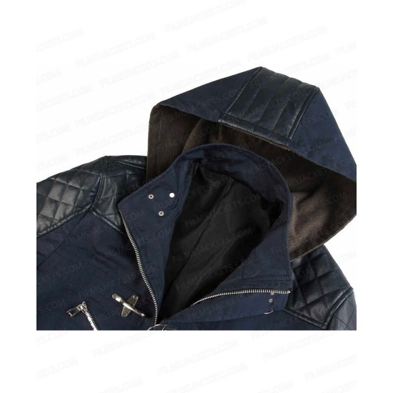 DMC 5 Nero Coat with Hoodie