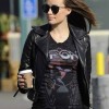Olivia Wilde Vinyl Leather Jacket Olivia Wilde Vinyl Leather Jacket