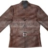 Devon Terrell Cursed Belted Leather Jacket Devon Terrell Cursed Belted Leather Jacket