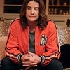 Stumptown S02 Cobie Smulders Orange Satin Jacket Stumptown S02 Cobie Smulders Orange Satin Jacket
