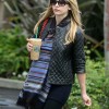 Sarah Michelle Gellar Diamond Quilted Jacket Sarah Michelle Gellar Diamond Quilted Jacket