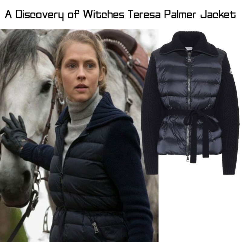 A Discovery of Witches Teresa Palmer Black Jacket A Discovery of Witches Teresa Palmer Black Jacket