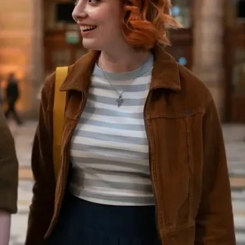 Dinosaur Kat Ronney Brown Jacket 