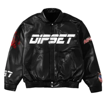 Dipset Diplomats Leather Jacket