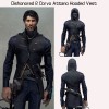 Dishonored 2 Game Corvo Attano Hooded Vest Dishonored 2 Game Corvo Attano Hooded Vest