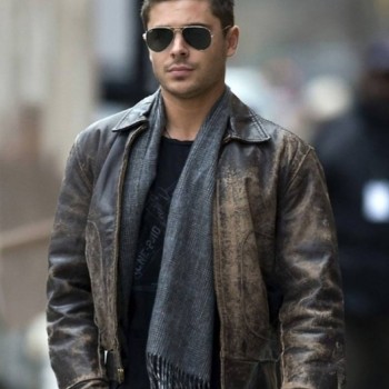 Zac Efron New Year's Eve Paul Leather Jacket