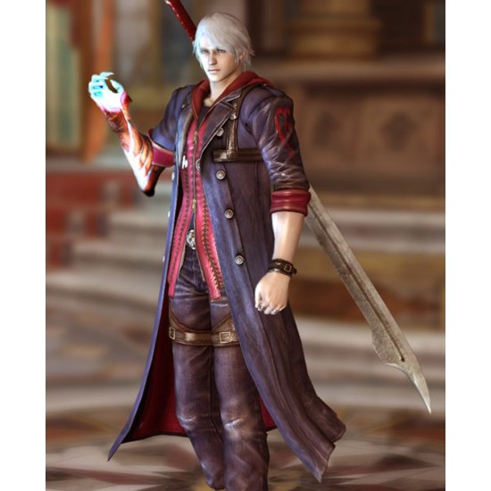 Devil May Cry 4 Coat - DMC 4 Dante Leather Coat