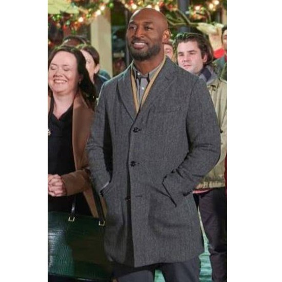 Adrian Holmes The Christmas Doctor Grey Coat