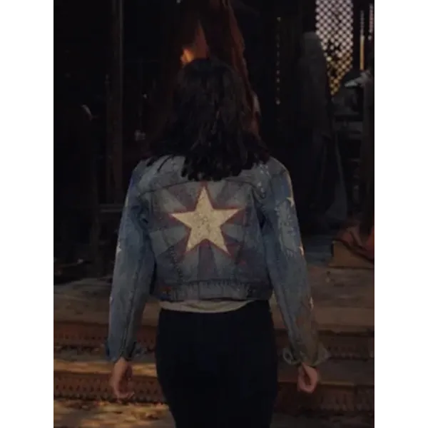 Doctor Strange America Chavez Denim Jacket Doctor Strange America Chavez Denim Jacket