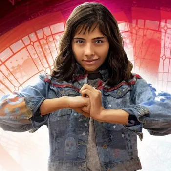Doctor Strange America Chavez Denim Jacket