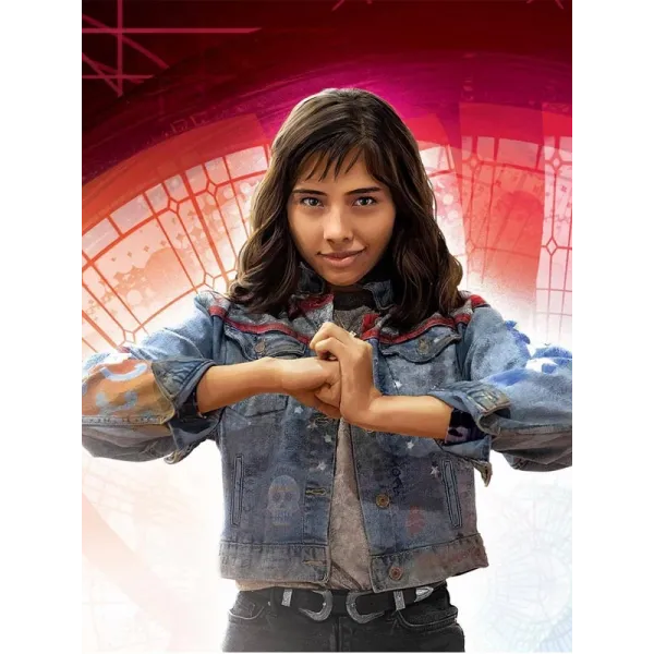 Doctor Strange America Chavez Denim Jacket Doctor Strange America Chavez Denim Jacket