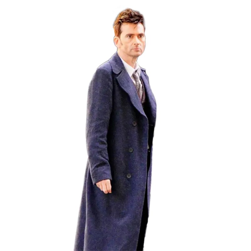 Doctor Who Fourteenth Doctor Wool Coat Doctor Who Fourteenth Doctor Wool Coat