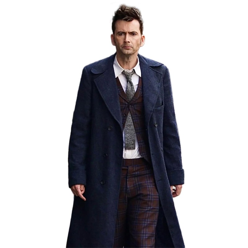 Doctor Who Fourteenth Doctor Wool Coat Doctor Who Fourteenth Doctor Wool Coat