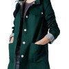 Doctor Who Jenna Coleman Green Hooded Jacket