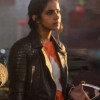 Doctor Who Mandip Gill Brown Leather Jacket Doctor Who Mandip Gill Brown Leather Jacket