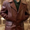 Donnie Brasco Film Johnny Depp Brown Leather Jacket Donnie Brasco Film Johnny Depp Brown Leather Jacket