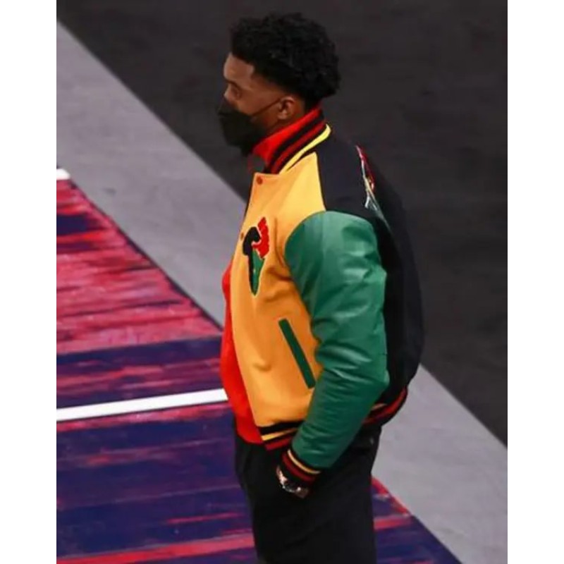 Donovan Mitchell HBCU Pride Jacket Donovan Mitchell HBCU Pride Jacket