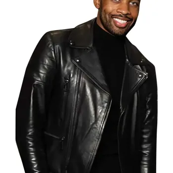 Breaking Fast Doug Locke Biker Leather Jacket