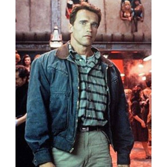 Arnold Schwarzenegger Total Recall Jacket