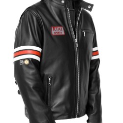 Dr. Gregory House Hugh Laurie Biker Leather Jacket