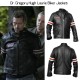 Dr. Gregory House Hugh Laurie Biker Leather Jacket