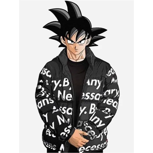 Dragon Ball Z Goku Drip Jacket Dragon Ball Z Goku Drip Jacket