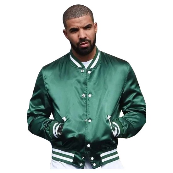 Drake Bomber Green Jacket