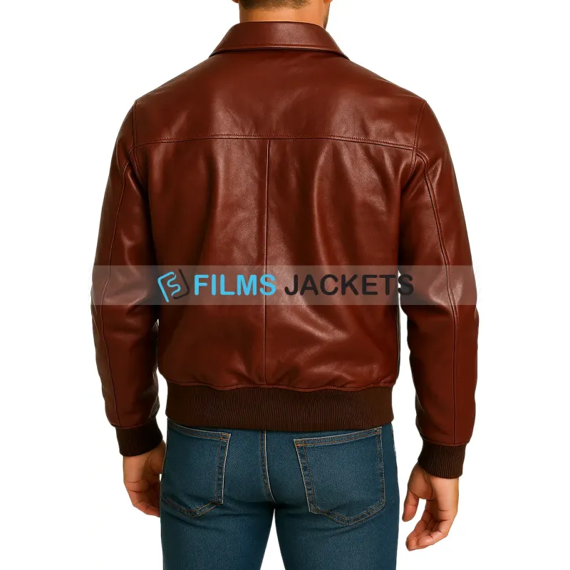 Drake Film Festival Burgundy Bomber Leather Jacket Drake Film Festival Burgundy Bomber Leather Jacket