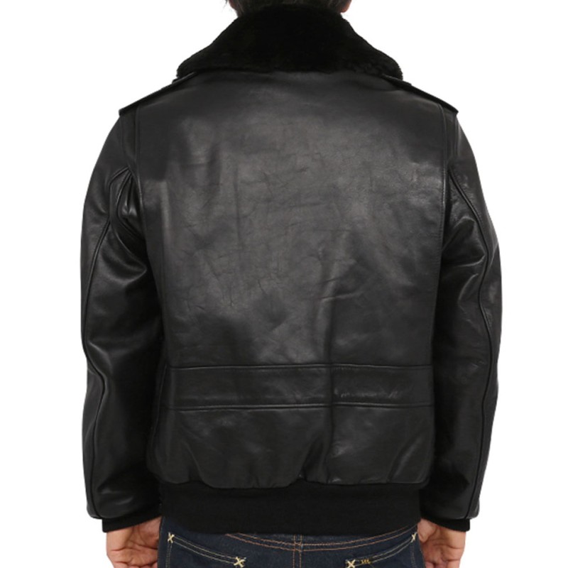 Drake Bomber Black Leather Jacket Drake Bomber Black Leather Jacket