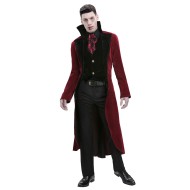 Dreadful Vampire Red Long Coat