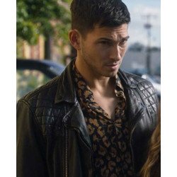 Driven to the Edge Robert Scott Wilson Quilted Leather Jacket