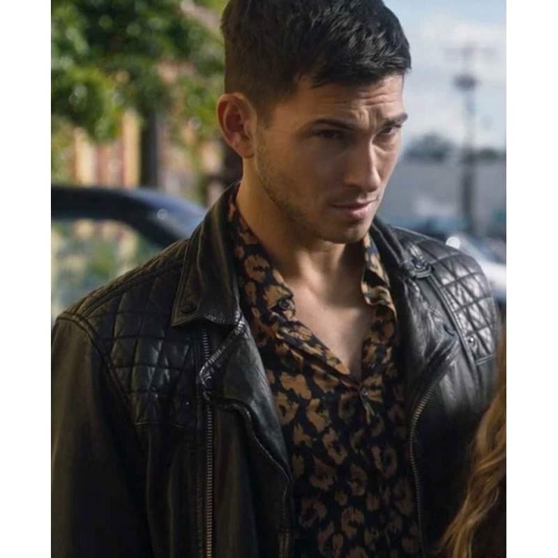 Driven to the Edge Robert Scott Wilson Quilted Leather Jacket Driven to the Edge Robert Scott Wilson Quilted Leather Jacket