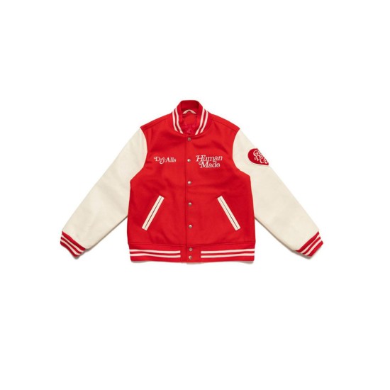 Dry Alls Girls Don't Cry Letterman Jacket