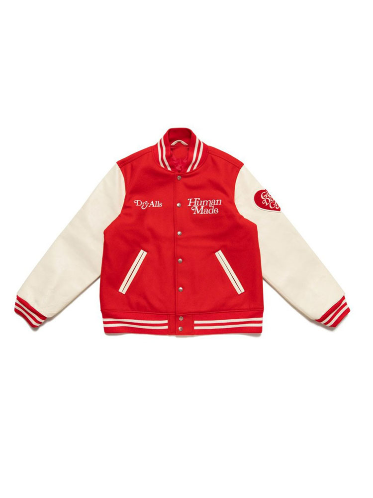 I Know Nigo Human Made Varsity Jacket - Films Jackets