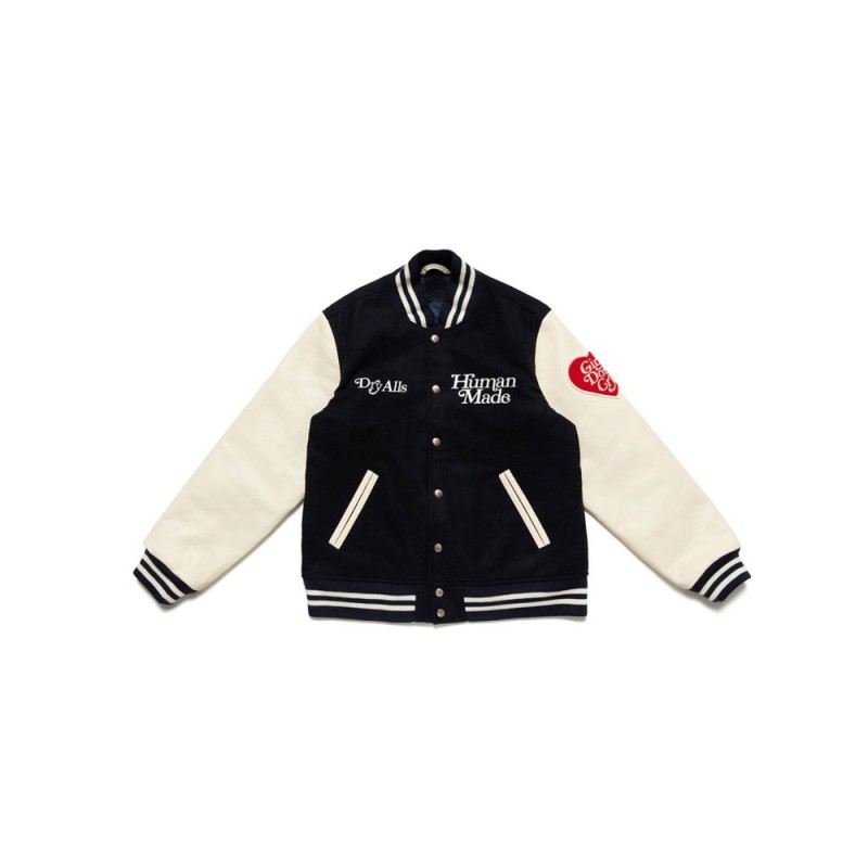 Dry Alls Girls Don't Cry Letterman Jacket Dry Alls Girls Don't Cry Letterman Jacket