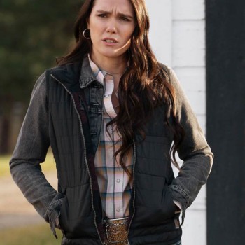 Eden Brolin Yellowstone S03 Quilted Vest