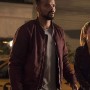 Eka Darville Jessica Jones Maroon Bomber Jacket