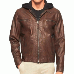 El Camino A Breaking Bad Aaron Paul Brown Leather Jacket