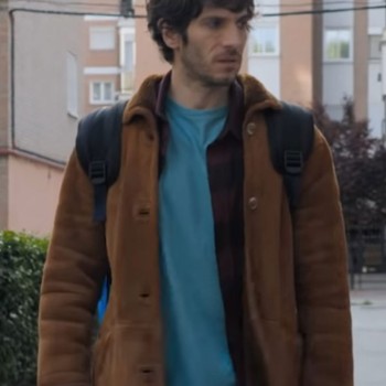 El Vecino Quim Gutierrez Suede Brown Coat
