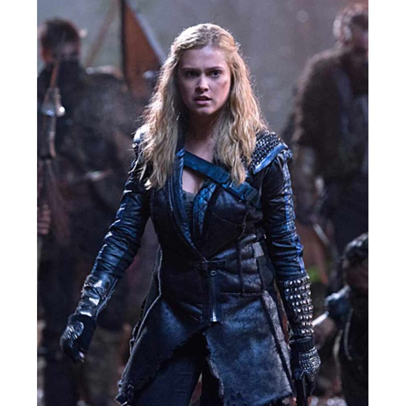 Clarke Griffin The 100 Leather Coat Clarke Griffin The 100 Leather Coat