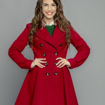 Christmas At Pemberley Manor Jessica Lowndes Wool Coat