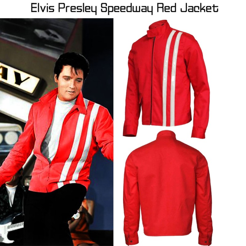 Elvis Presley Speedway Red Jacket Elvis Presley Speedway Red Jacket