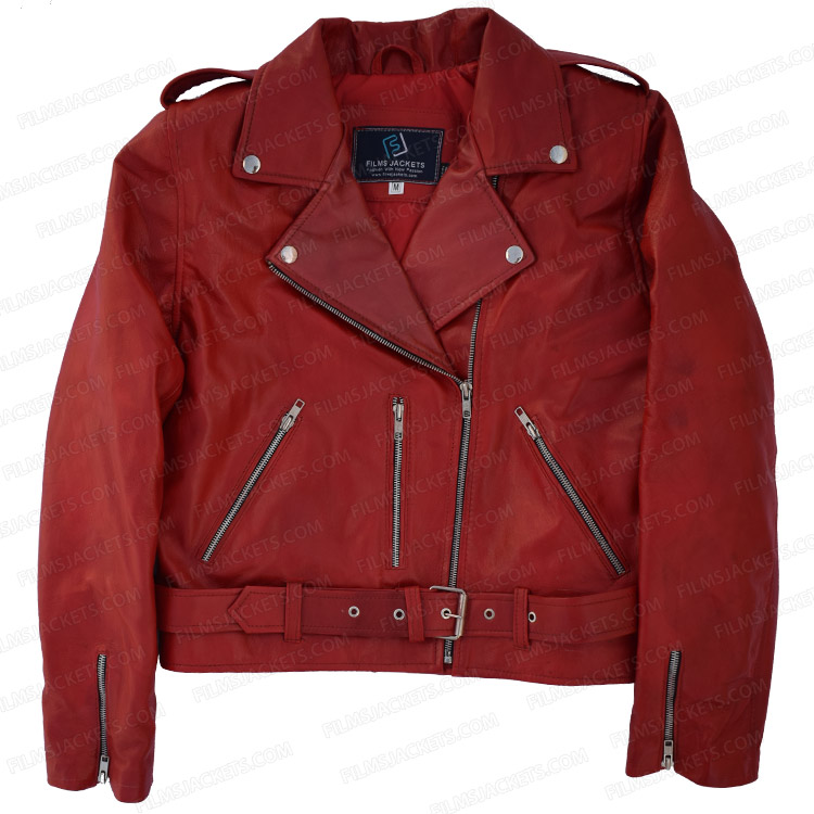 red christmas jacket