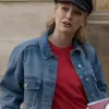 Camille Razat Emily in Paris Denim Jacket Camille Razat Emily in Paris Denim Jacket