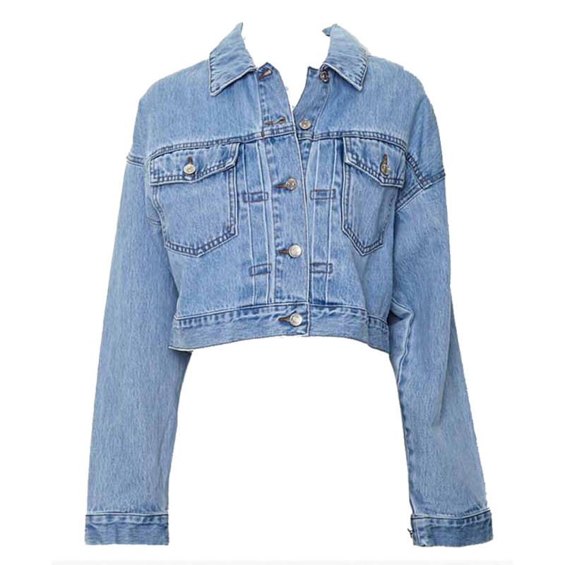 Camille Razat Emily in Paris Denim Jacket Camille Razat Emily in Paris Denim Jacket