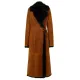 Emily Ratajkowski 90S Glamour Shearling Coat