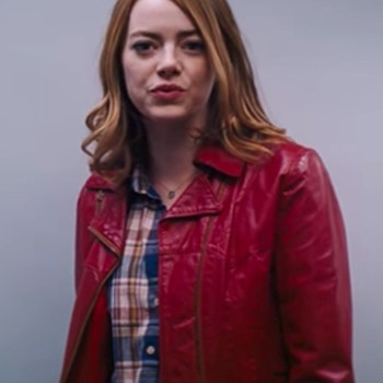 Mia La La Land Emma Stone Leather Jacket