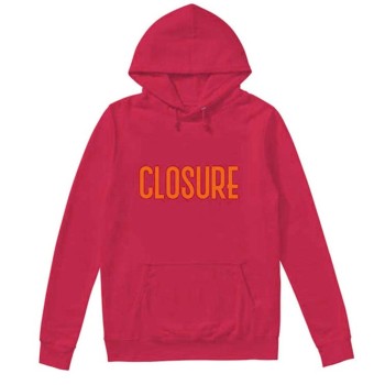 Entergalactic Closure Red Hoodie