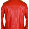 WWE Enzo Amore Red Leather Jacket WWE Enzo Amore Red Leather Jacket